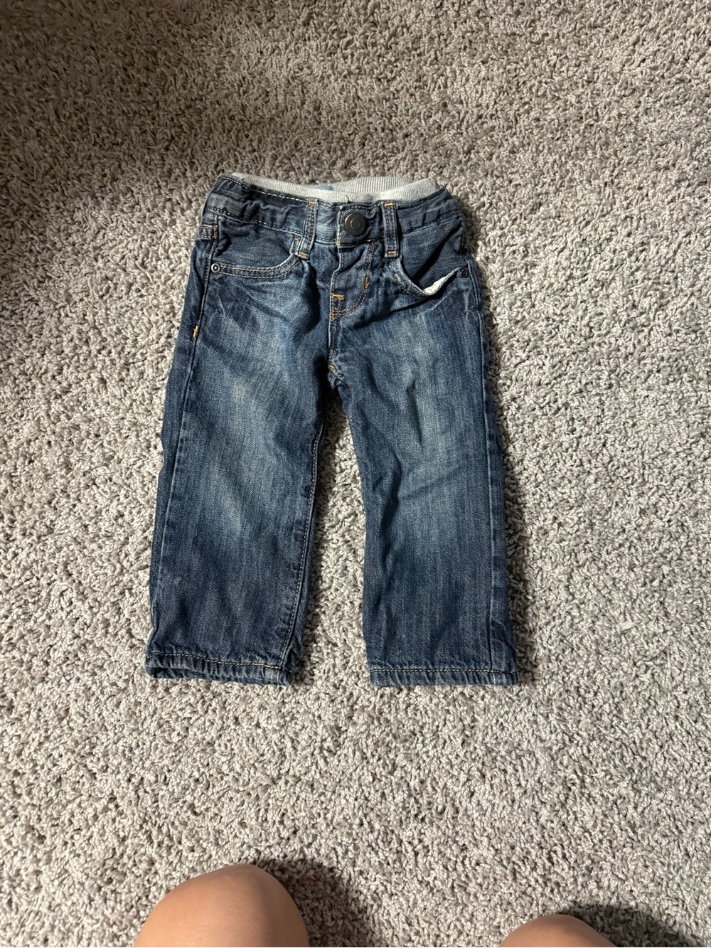 Kids Dark Blue Denim Jeans - Baby Gap